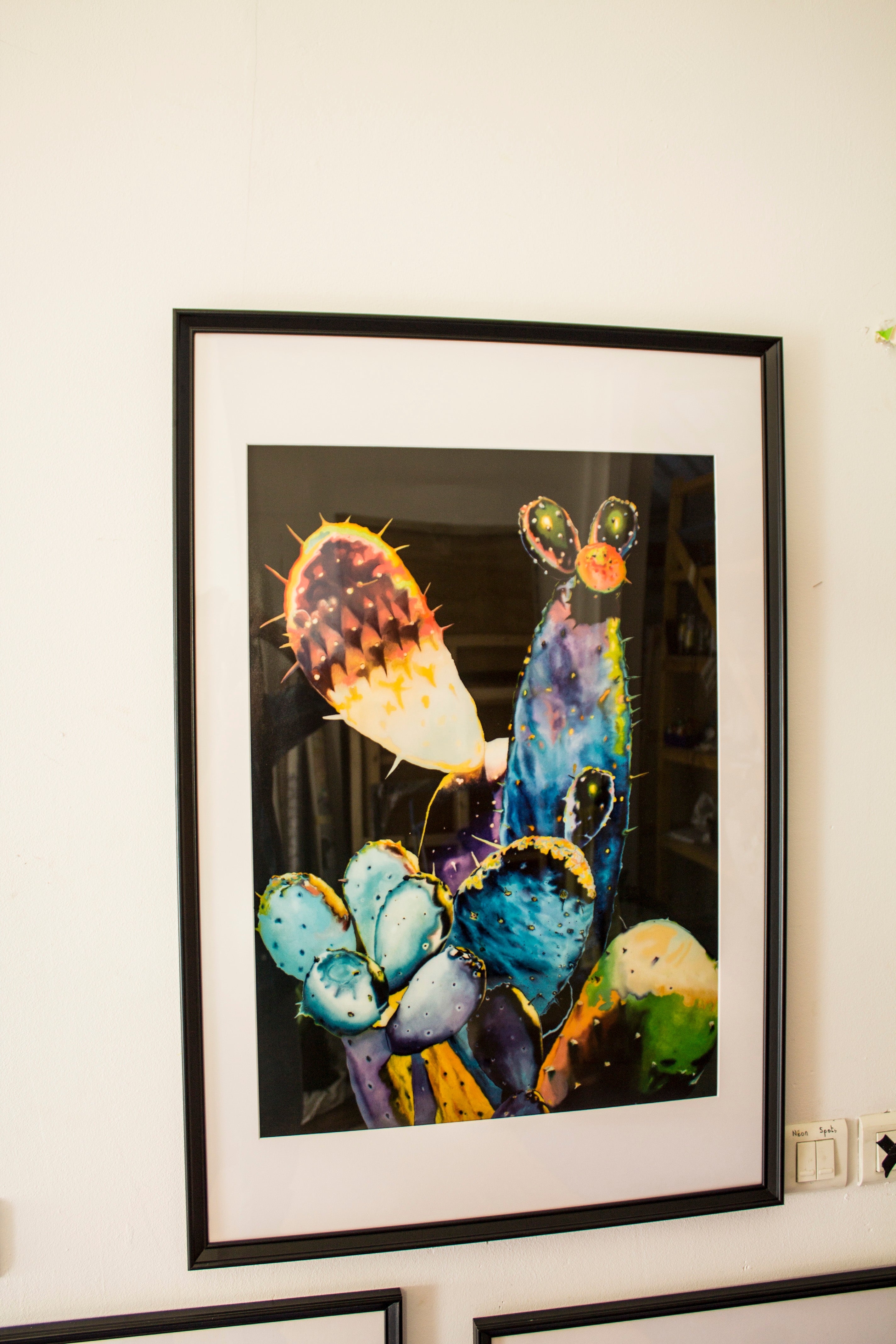 Psychedelic Cactus (high quality signed prints)