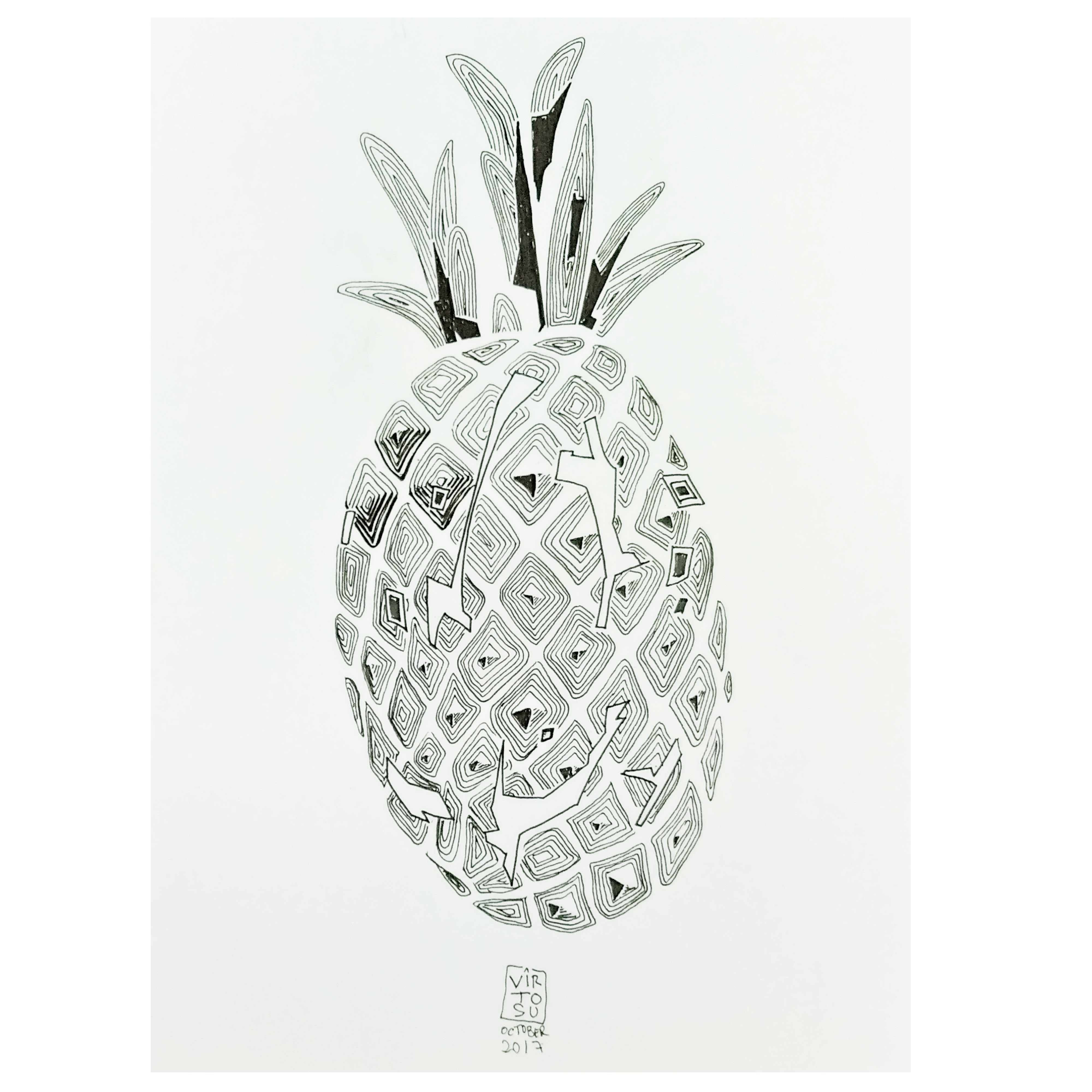 Pineapple No7 - Spiral of Truth