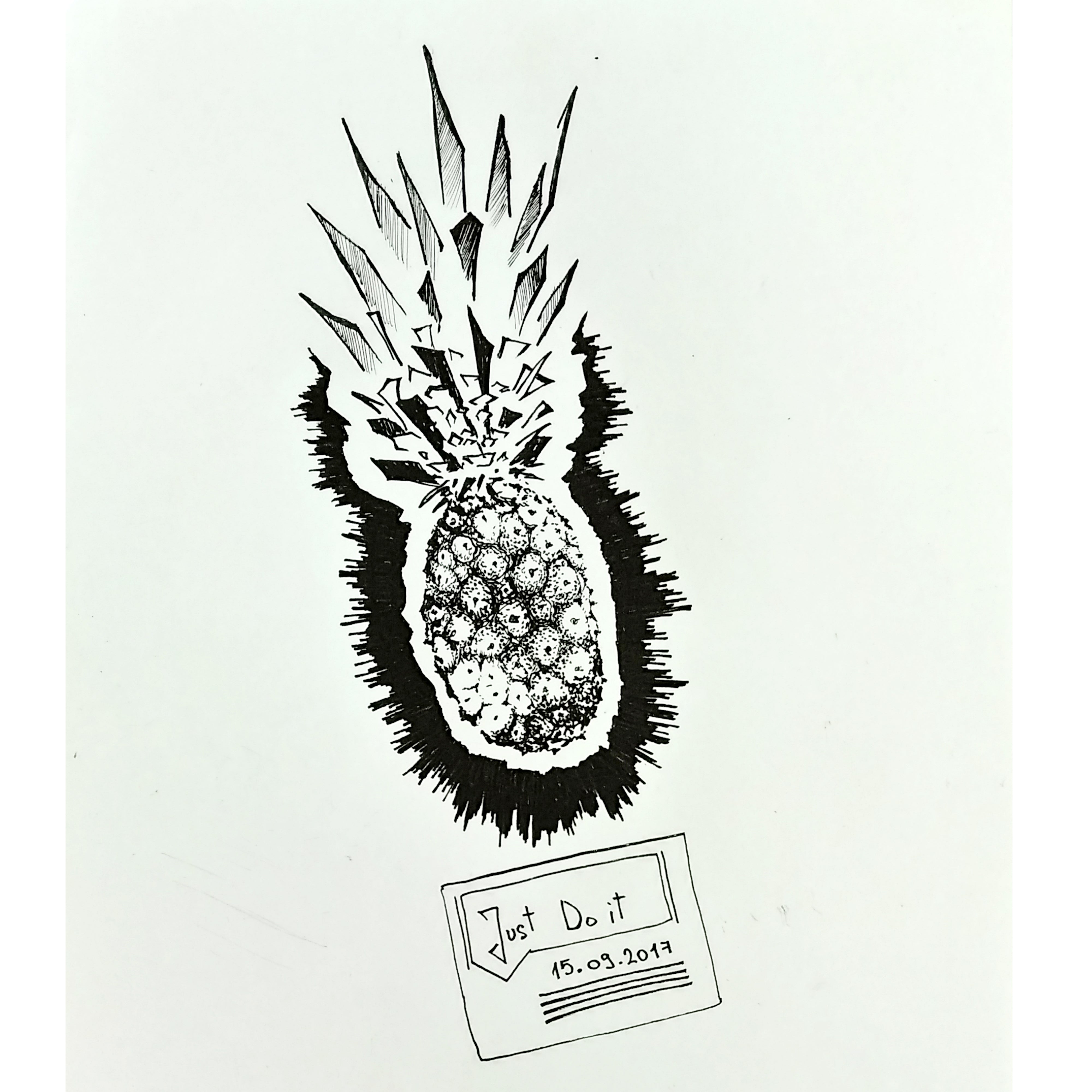 Pineapple No9 - "Just do it"